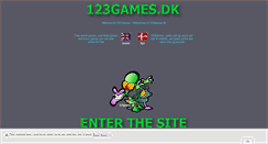 Desktop Screenshot of 123games.dk